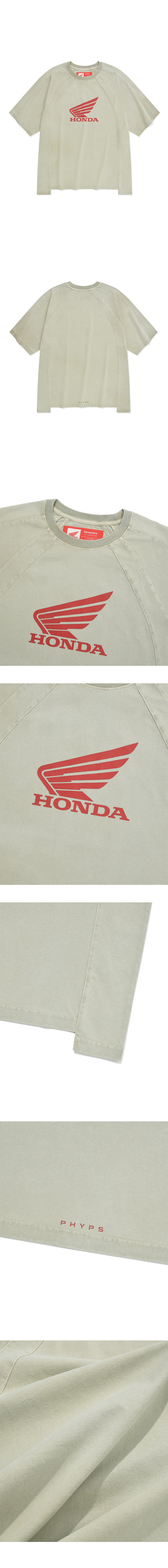 MUSINSA公式 | Honda Motorcycle Vintage Cutoff T-shirt PG