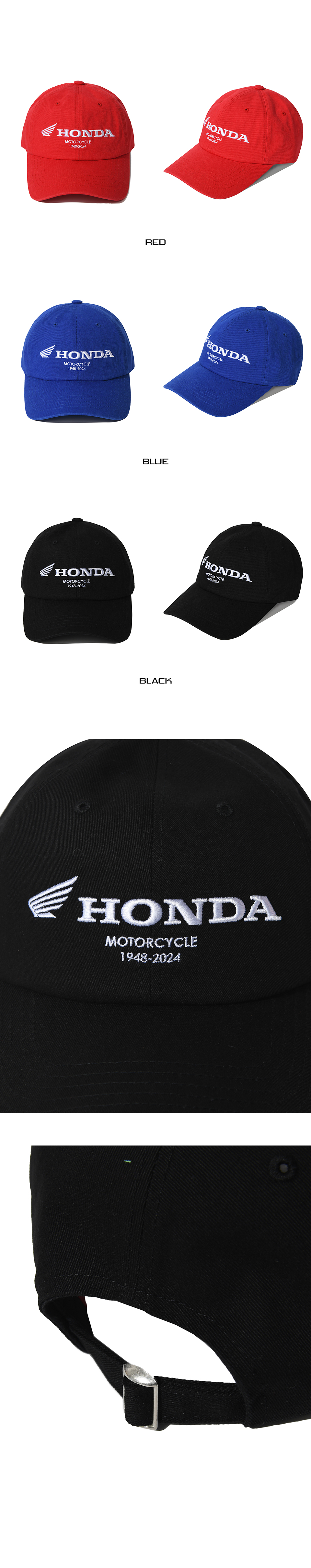 キャップ HONDA MOTORCYCLE KOREA Honda logo Cap  Blue Genuine Honda Motor Cycle Honda Original CAP Blue | eBay