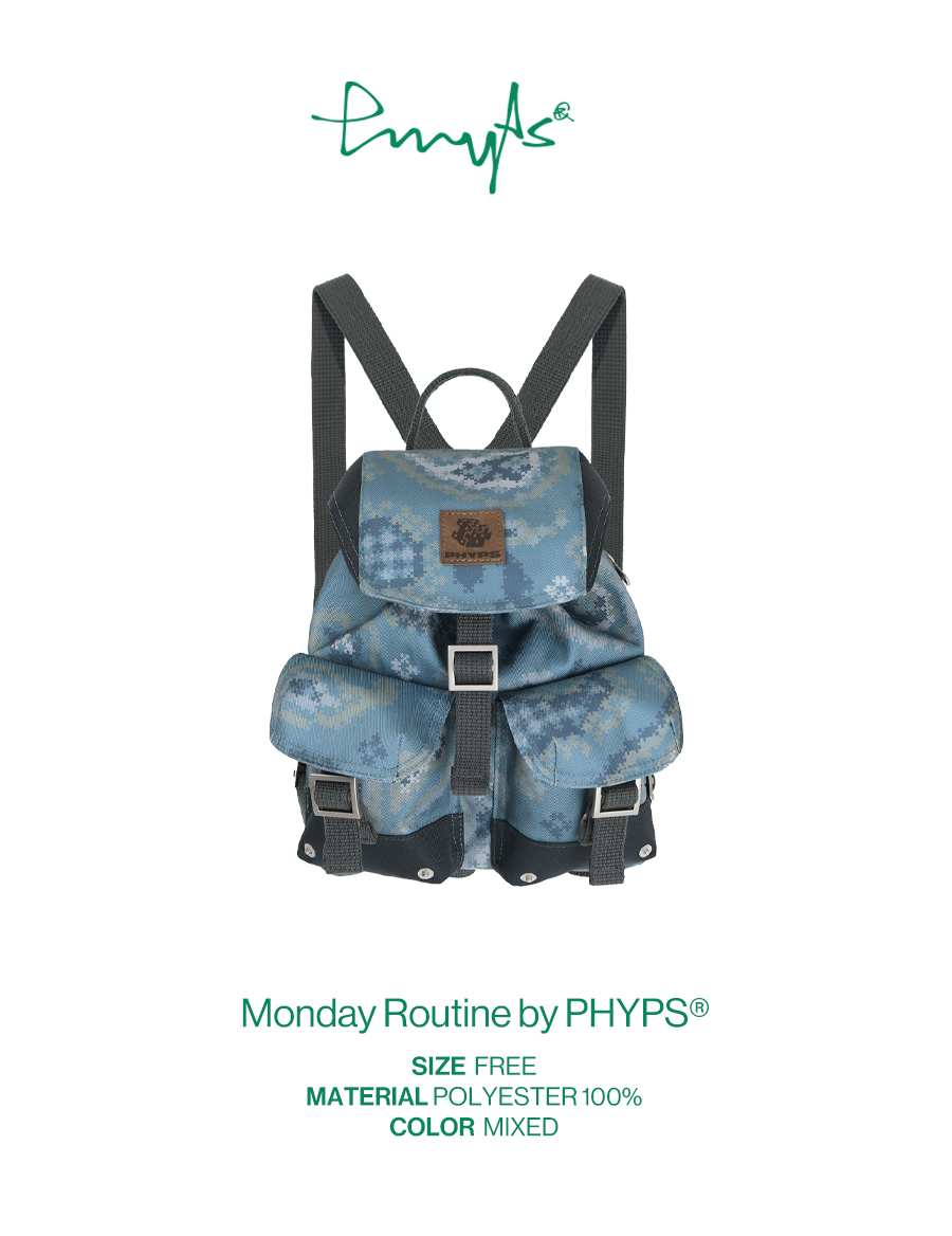 ★ Phyps Department★ Small Merkle Backpack Mixed PD01BG100 5.jpg