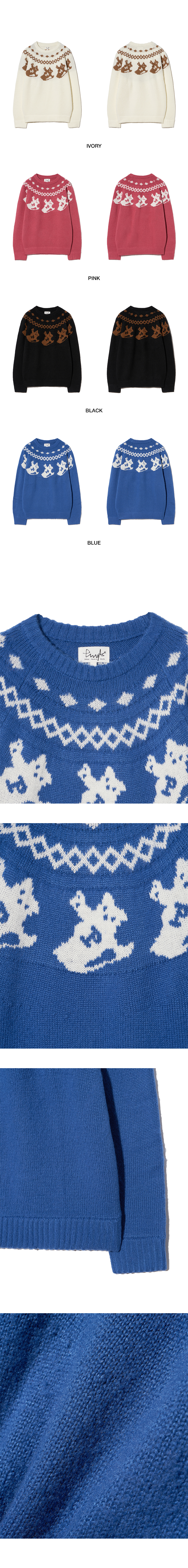 ◆24FW PHYPS YOGA BEAR SWEAT/2色◆ 1+1] Yoga Bear Sweat Shirt 2 SET - PHYPS HOME
