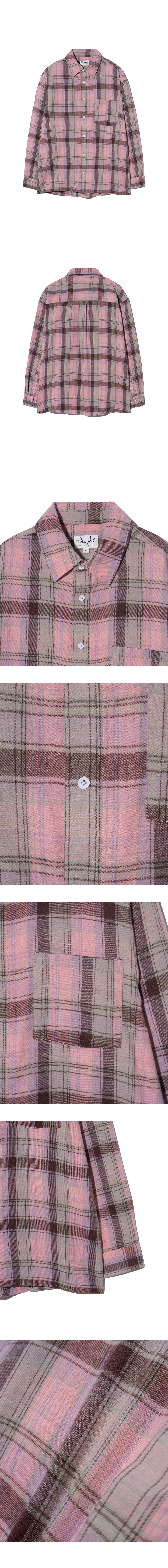 ★ Phyps Department★ Flannel District Tartan Check Shirt N MUSINSA | PHYPS Flannel District Tartan Check Shirt_Navy