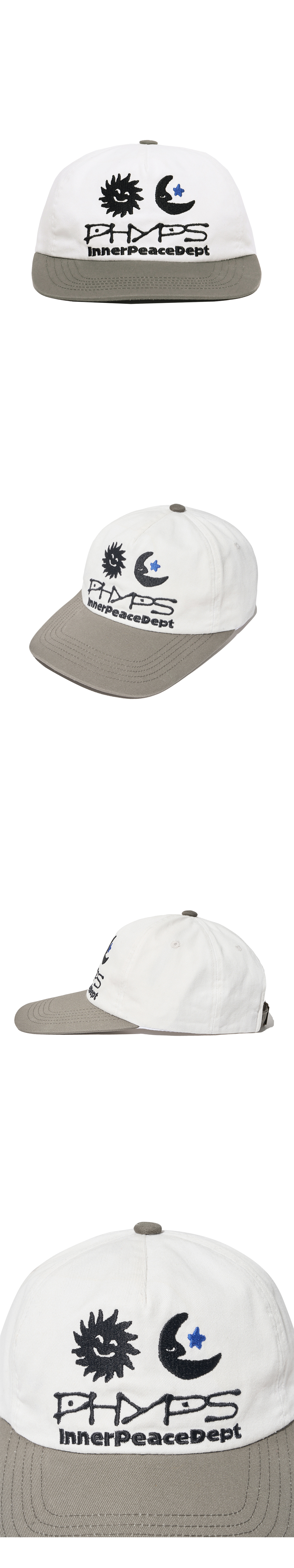 MUSINSA | PHYPS Sun & Moon Trucker Cap_Gray