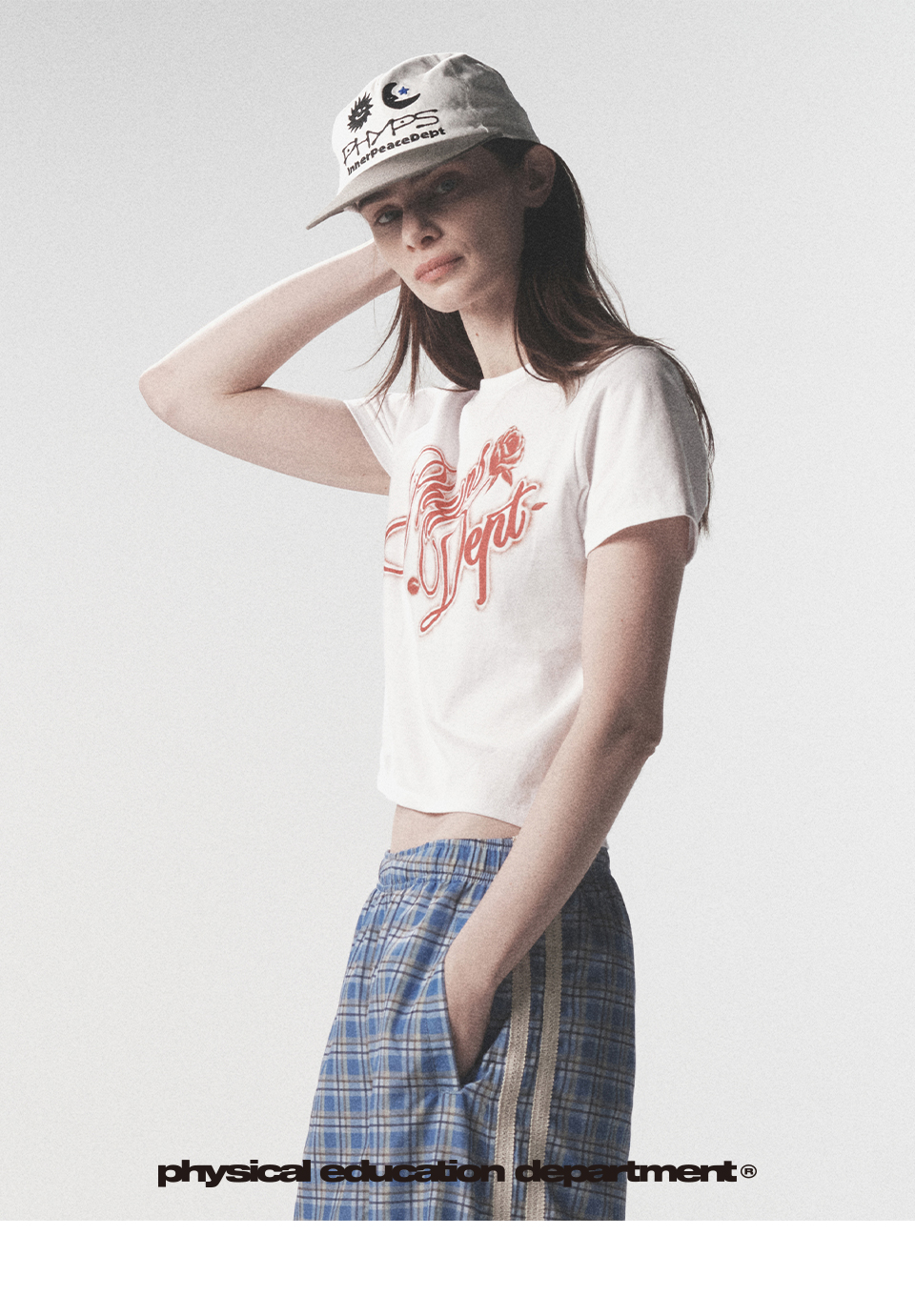 PHYPS ♥ Women's Rose Typo Short Sleeve T-Shirt/追跡付 MUSINSA | PHYPS Women's Rose Typo Short Sleeve T-Shirt_Black