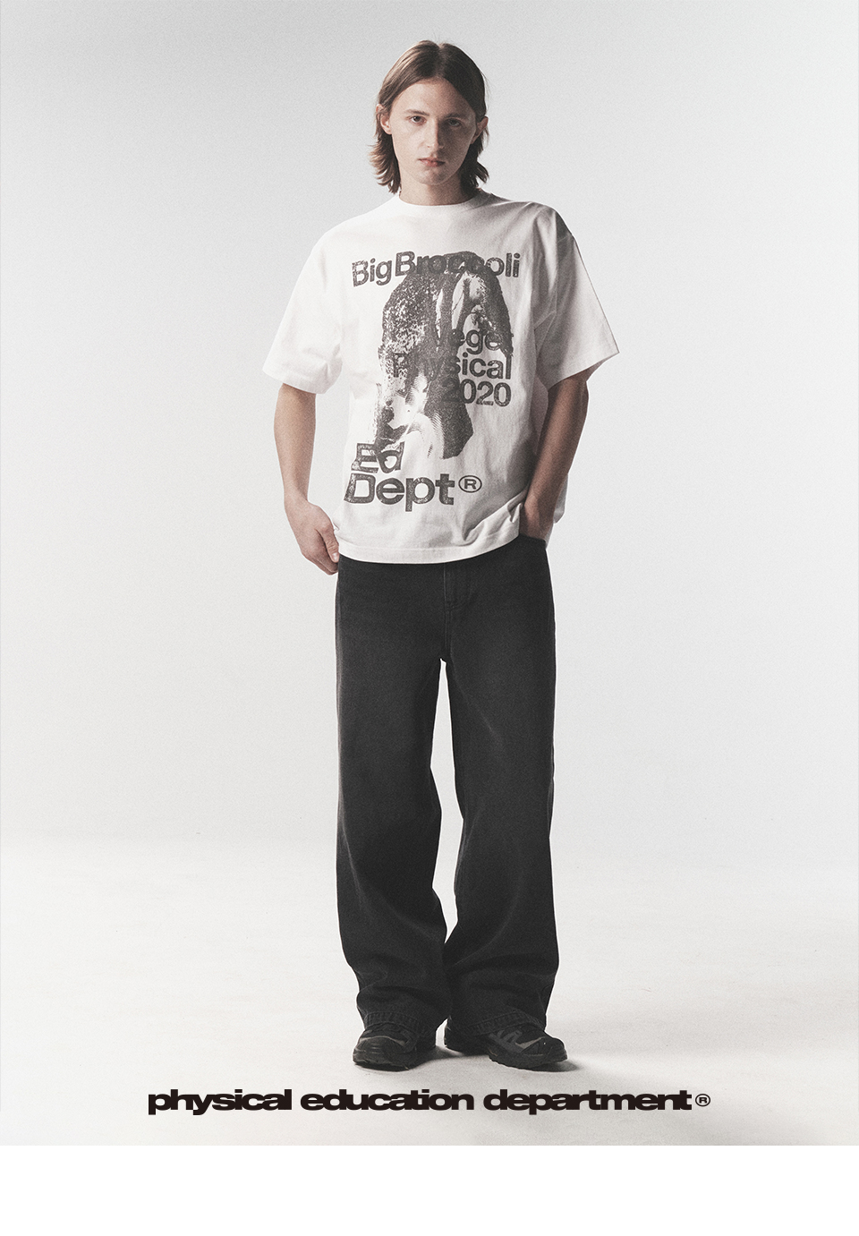 PHYPS ♥ Big Broccoli Short Sleeve T-Shirt/追跡付 MUSINSA | PHYPS Big Broccoli Short Sleeve T-Shirt_Black