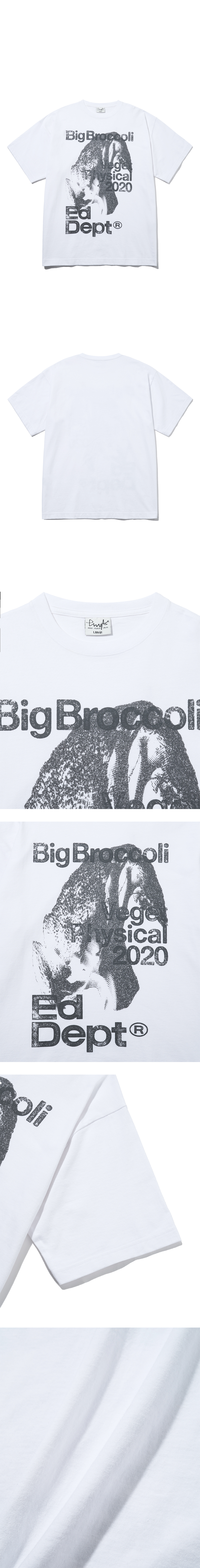 PHYPS ♥ Big Broccoli Short Sleeve T-Shirt/追跡付 MUSINSA公式 | PHYPS Big Broccoli Short Sleeve T-Shirt_Red