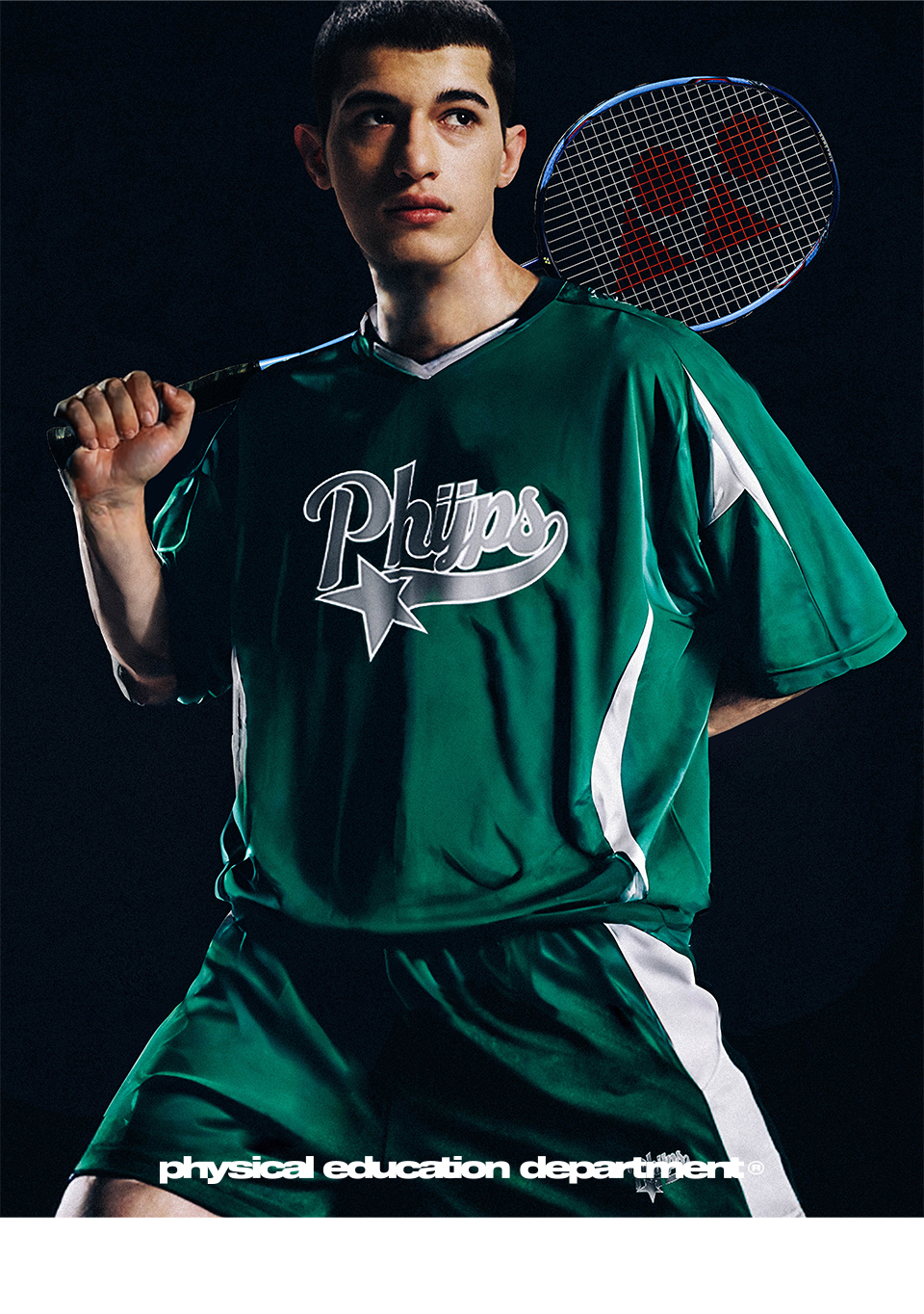 ★ Phyps Department★ Startail Sporty Short Sleeve T-shirt MUSINSA | PHYPS Startail Sporty Short Sleeve T-shirt_Green