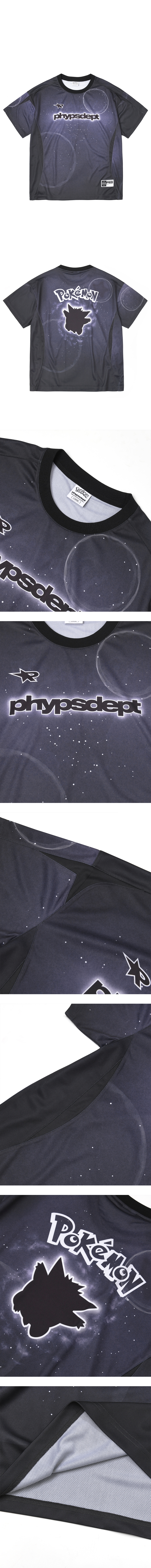 MUSINSA | PHYPS Pokemon Sports Jersey Short Sleeve_Navy