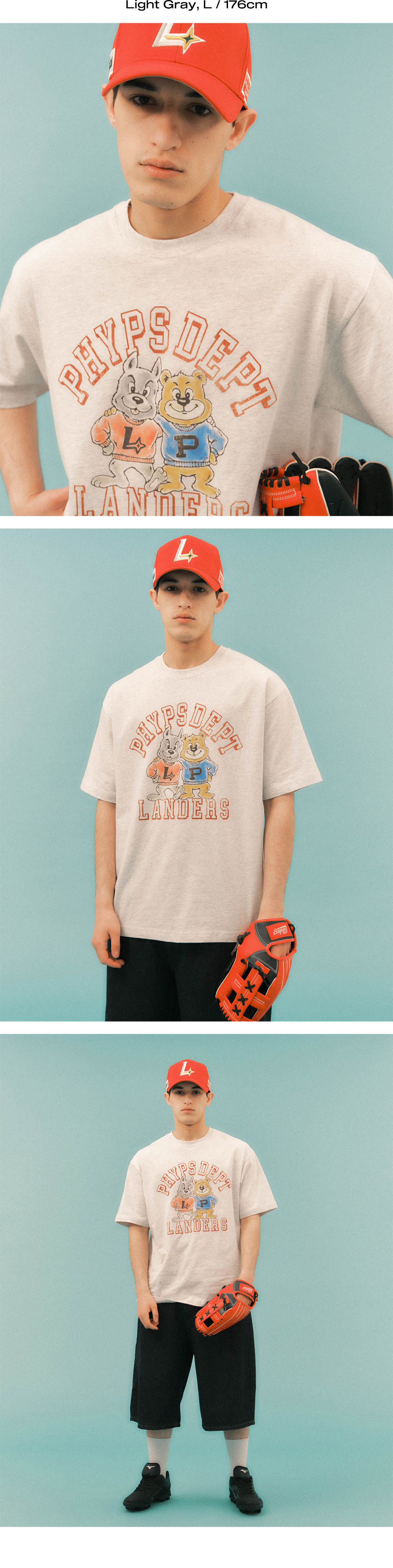 MUSINSA | PHYPS PIDEPT x SSG LANDERS Graphic T-Shirt_Black