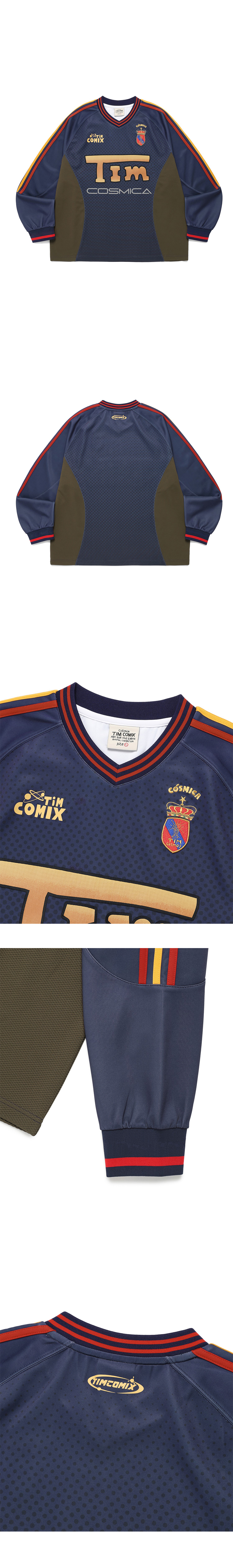 ★TIMCOMIX★ GRADATION MESHED SOCCER JERSEY LS NAVY MUSINSA | TIMCOMIX GRADATION MESHED SOCCER JERSEY LS NAVY