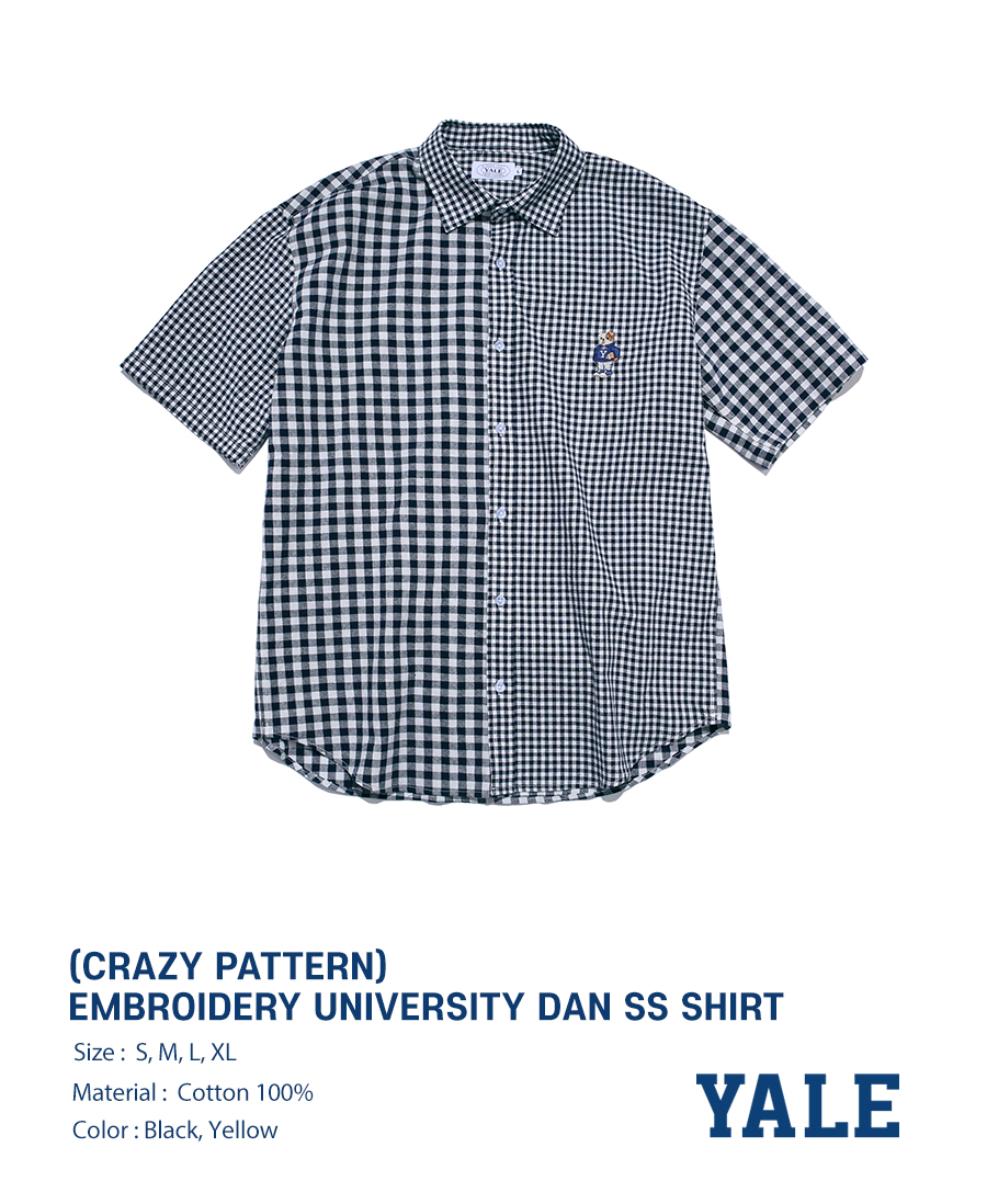 ☆YALE☆ EMBROIDERY UNIVERSITY DAN TEE NAVY YC2SS0031NA / YD MUSINSA | YALE EMBROIDERY UNIVERSITY DAN TEE NAVY