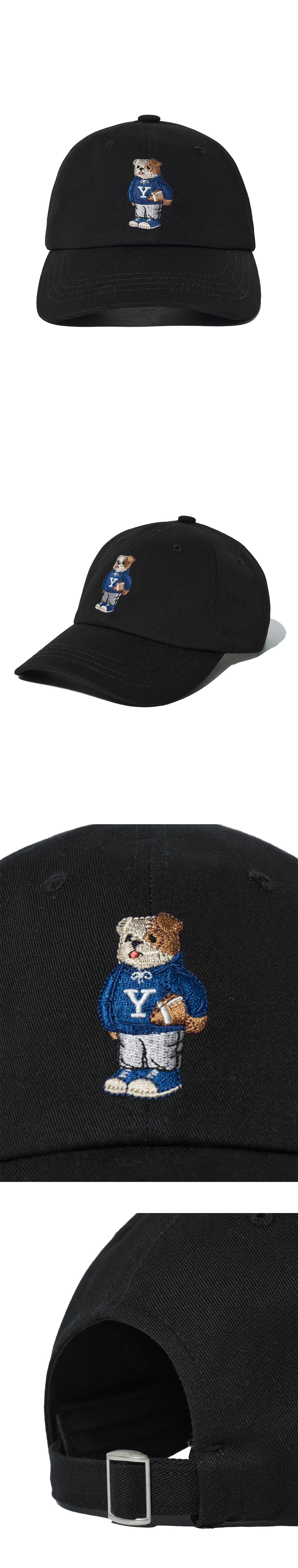 【韓国YALE イェール】EMBROIDERY DAN BALL CAP 韓国YALE イェール】EMBROIDERY DAN BALL CAP (YALE/キャップ